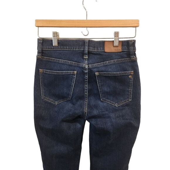 MADEWELL High Riser Skinny jeans size 26 dark wash millennial - Picture 5 of 8